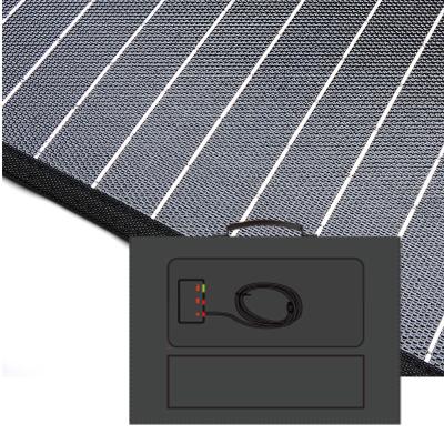 China 1200D Polyester USA Sunpower New Product Popular 2021 Hot In Europe Cell Folding Solar Panel 120W for sale