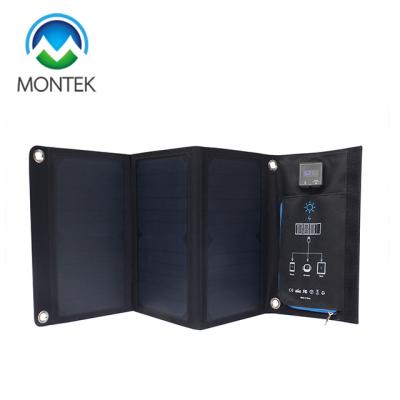 China 600D Polyester On Sales Phone 21W Hi-tech Charger Solar Panel With Folding USB Charging Outdoor Camping for sale