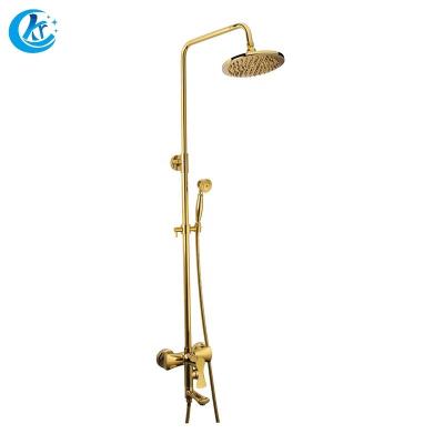 China With Slide Bar Shower Set Wholesale Wall Mounted Thermostatic Bathroom Shower Mixer for sale