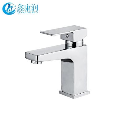 China Low Price Bathroom Faucets Metered Single Handle Chrome Mixer Water Basin Faucet for sale