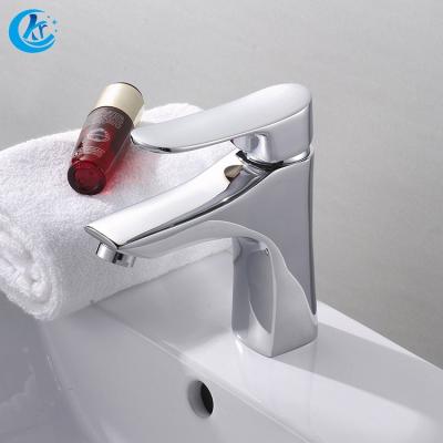 China New Style Ceramic Vanity Faucets KR-1053B Single Handle Metered Basin Faucet for sale