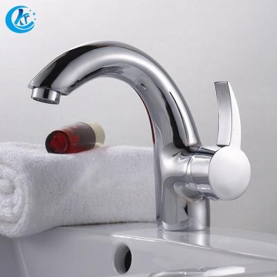 China Ceramic Basin Cartridge Faucets KR-1054B New Style Metered Hot And Cold Faucet for sale