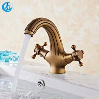 China KR-1038B New Design Single Handle Brass Metered Bathroom Sink Faucet for sale