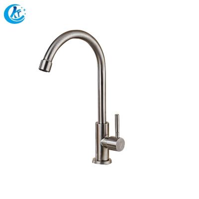 China Contemporary Style Electric Single Handle Faucets KR-3016K Long Neck Kitchen Sink Faucet Faucet for sale