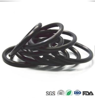 China Refrigerant Resistance O-Ring Black HNBR rubber O-Ring for Automotive Air conditioning for sale