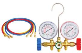 China Auto AC Tool 536A refrigerant Gauge  Pipe pressure 600PSI-3000PSI without quick connector for sale