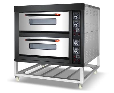 China Commercial Bakery Equipment Maker Complete Catering French Bread Making Machine / Equipment For Bakery Two Deck Oven for sale