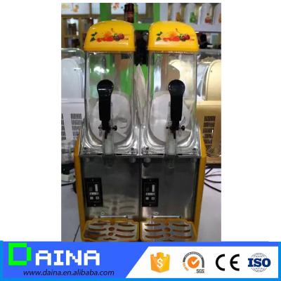 China Ice slush making CE commercial slush ice cream granita cremoladas machine price milkshake machine for sale