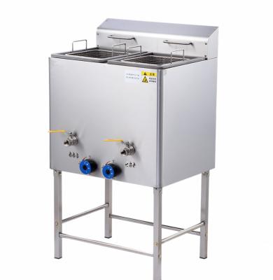 China Hotels CE Certificated Stainless Steel Fast Food Restaurant Gas Pressure Fryer for sale