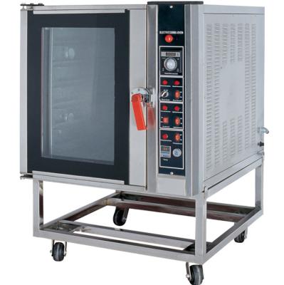 China Hotel Automatic Stainless Steel 8 Trays Hot Air Convection Oven Electric /Bakery for sale