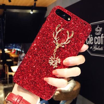 China Luxury Fanshion Merry Christmas Cover Case For Iphone 6/6plus/7/7plus/8/X, PC Phone Case Cover For Iphone 7 for sale