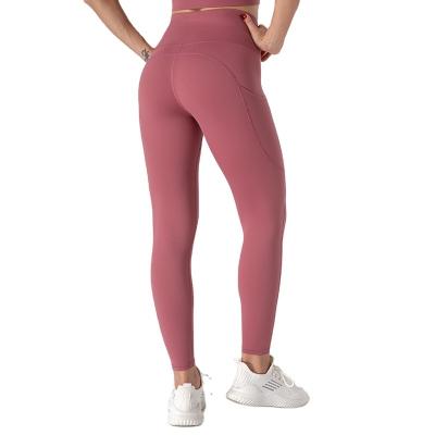 China Wholesale Breathable Women High Waist Yoga Pants Women High Quality Yoga Pants Gym Tight Leggings for sale