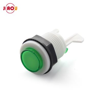 China Plastic PC JIAOU Arcade Machine Parts 28mm P4/A4 Electronic Game Push Button for sale