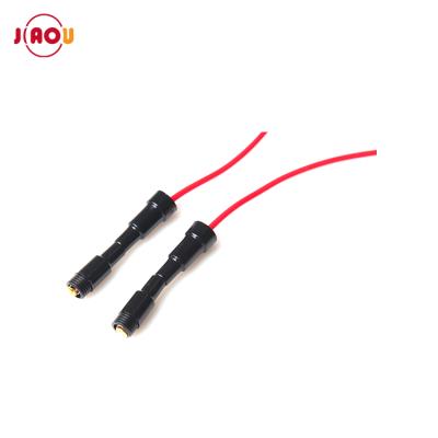 China JIAOU LOW VOLTAGE Fuse Holder 5x20mm Inline Screw On With Wire for sale