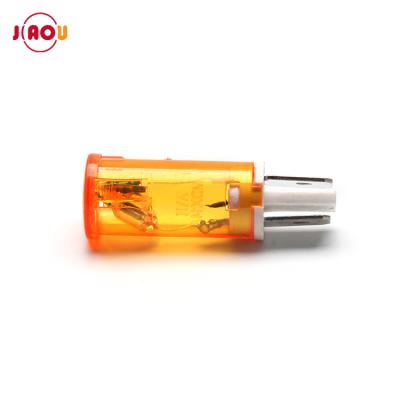 China JIAOU MDX-14 Plastic Dome 12.5mm Indicator Signal Lamp Light 12v 24v 220v Plastic Indicator Light for sale