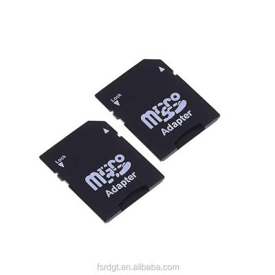 China Custom Logo Micro Memory ABS SD TF Card Adapter SD Card Adapter for sale