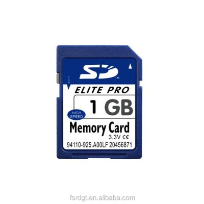 China Plastic factory outlet made in 1gb sd memory card sd bulk card real taiwan full capacity cheap price 1gb for sale