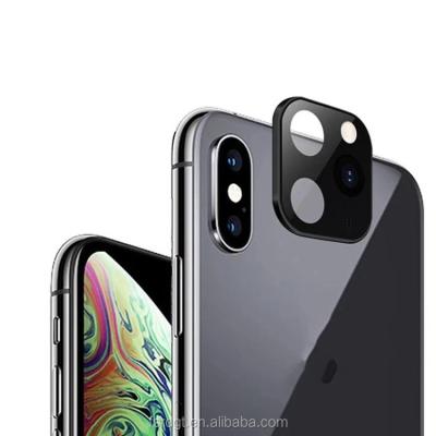 China camera glass for iphone x/xs/xs max change to pro camera lens back cover max tempered glass iphone 11 pro/11 max lens for iphone 11 pro max pro/11 for sale