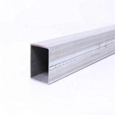 China China Fence Manufactured 4 x 4 Inch Galvanized Square Pipe Galvanized Square Steel Tube Any Length for sale