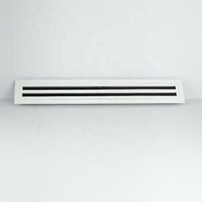 China Easy Installation Aluminum Linear HVAC Slot Diffuser Height With Removable Core for sale