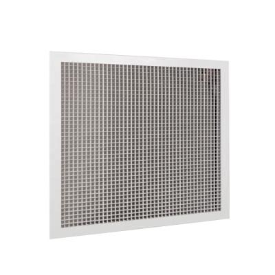 China Aluminum Air Conditioning Egg Crate Return Air Vents Egg Crate Ceiling Construction Diffuser for sale