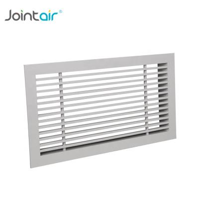 China Long Lifespan HVAC System Aluminum Side Wall Air Logs Linear Ducts Bar Grilles for sale