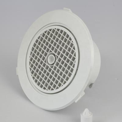 China Easy For Installation Plastic Around Circular Egg Crate Ceiling Air Diffuser for sale