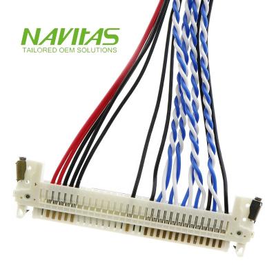 China JST Electronic Shipping And Handling 1.0mm Connector Amphenol 2 Pin Female Socket Wire Harness for sale