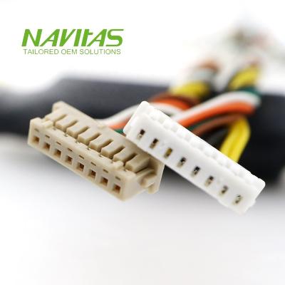 China 8pos 1.25mm DF13 Electronic Connector HRS and Molex 8pos 1.25mm with Cable UL1571 Wire Harness Assembly for sale