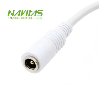 China Computer Cable MD8P Overmolding to DC Jack Extension Custom Power Cable Assembly for sale