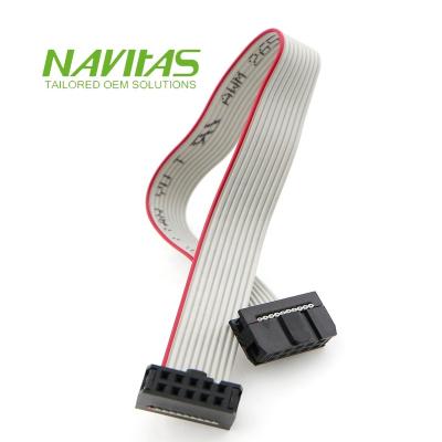 China 2.54mm Electronic UL 2651 Ribbon Cable With IDC Connector Ribbon Cable Assembly for sale