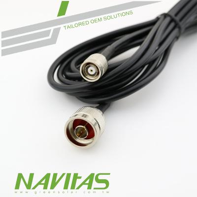 China RG58A/U TNC Electronic Coaxial Connector RG58 OEM Cable Assembly for sale