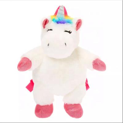 China OEM Manufacturer Custom Soft Animal School Bag Candy Bag Plush Toy Unicorn Bag For Kids Gifts Decoration/Home Gifts Selling/Promotion for sale