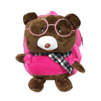 China Sale/Promotion Custom 35cm Brown Plush Sloth Bag Sloth Family Plush Bag Home Decoration/Gifts/Backpack With Teddy Bear Design for sale