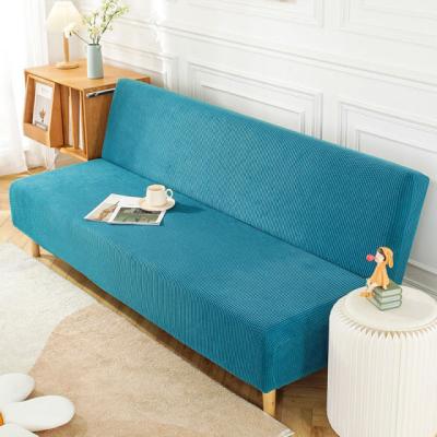 China Thick Jacquard Elastic Sofa Cover Folding Without Armrests Elastic For Living Room Corner Sofa Seats Cover Slipcover Couch Cover for sale