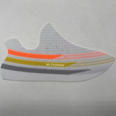 China Luoyang Breathable Factory Semi Finished 3D To Fly Sock Vamp Shoe Women Running Shoes Knitting Breathable Uppers for sale