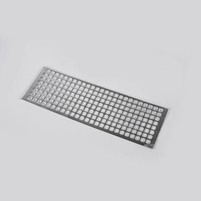 China Corrosion Resistance OEM Direct Sales Customization Clumping Stainless Steel Mesh Filter Plates Plastic Frame Honeycomb Mesh Air Filter Mesh for sale