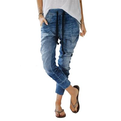 China Reasonable Price Breathable Women Pants Jeans Fashionable Denim For Ladies for sale