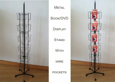 China Greating Card Spinner Metal Book Display Stand for sale