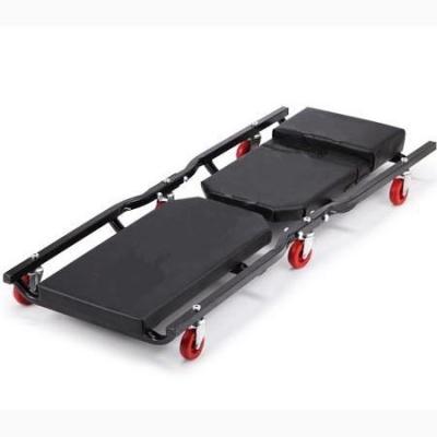 China Mecánico plegable Garage Creeper Trolley para la reparación del coche en venta