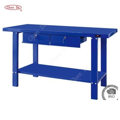 China 2016 new version iron professional workbench with 3 drawers for sale