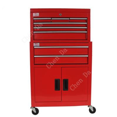 China 2021 New Version Rolling Tool Cabinet With Top Chest 450X240X327MM for sale