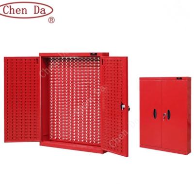 China Garage Shop Tools Professional Lockable Metal Wall Cabinet With Two Doors for sale