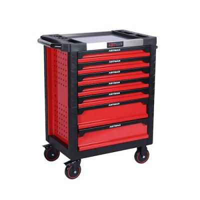 China Germany Kraft Paper 7 Drawers Tool Kit Trolley For Tool Storage CD-3070EDGE for sale