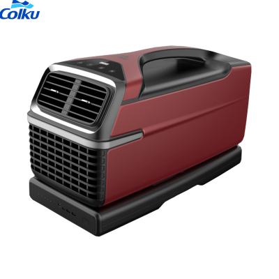 China Colku Hot Sale DC 24V Mini Air Conditioner Quick Cooling Portable Camping Air Conditioner For Tent RV Camper Caravan With Stable Performance zu verkaufen