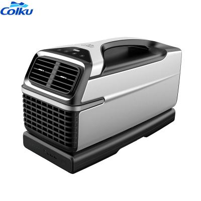 China Factory supply outdoor product mini 24v refrigeration unit 12v tent air conditioner fast cooling portable camping for trailer caravan for sale