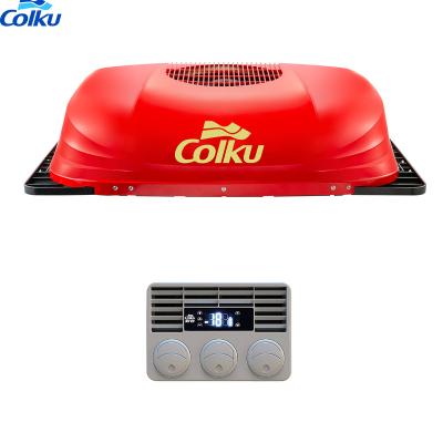 China Colku Factory Price Universal Mini Rooftop Caravan Rc Camping AC Car Air Conditioner For Sale 976*830*205mm Te koop