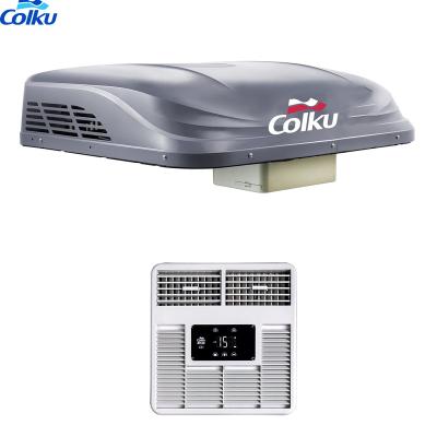 China DC 24 Volt Air Conditioner/Truck Caravan RV 12V Parking Remote Control Electric Air Conditioner 976*830*205mm en venta