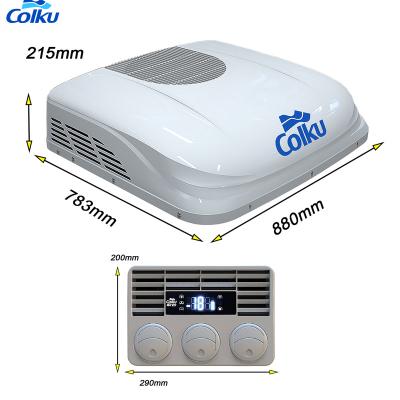 China 12v 24V Parking Air Conditioner For Tractors Colku G21 2000W+ Powerful Cooling 880*783*310mm à venda