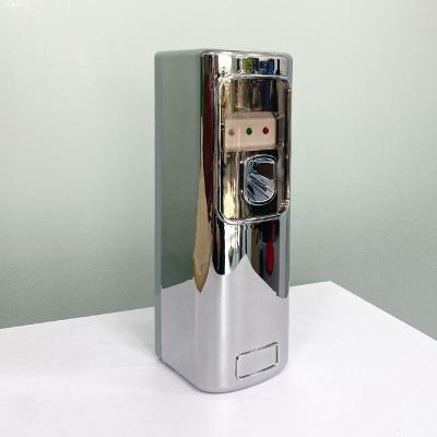 China Viable Wall Mounted Light Weight Sensor Aerosol Vending Machine Silver Electric Air Freshenser Dispenser for sale